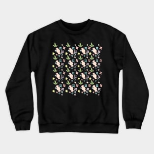 candy pink modern pattern Crewneck Sweatshirt